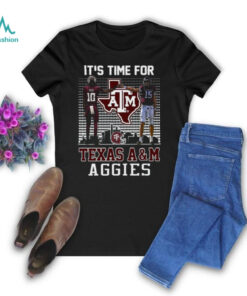Texas A&M Aggies Marcel Reed Conner Weigman It’s Time For Texas A&M T Shirt