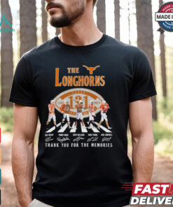 Texas Longhorns 131th Anniversary 1893 2024 Abbey Road thank you for the memories shirt