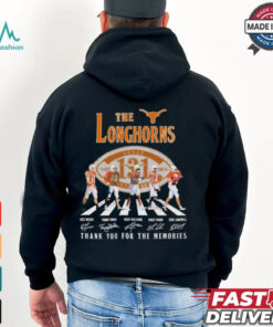 Texas Longhorns 131th Anniversary 1893 2024 Abbey Road thank you for the memories shirt