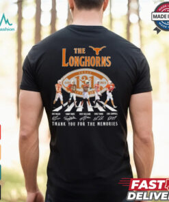 Texas Longhorns 131th Anniversary 1893 2024 Abbey Road thank you for the memories shirt