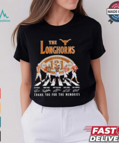 Texas Longhorns 131th Anniversary 1893 2024 Abbey Road thank you for the memories shirt