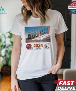 Texas Longhorns 2024 Georgia Gameday Austin Postcard Shirt