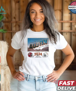 Texas Longhorns 2024 Georgia Gameday Austin Postcard Shirt