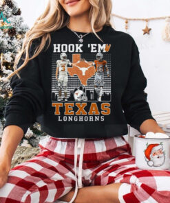 Texas Longhorns Jordan Whittington Arch Manning Hook ‘Em T Shirt