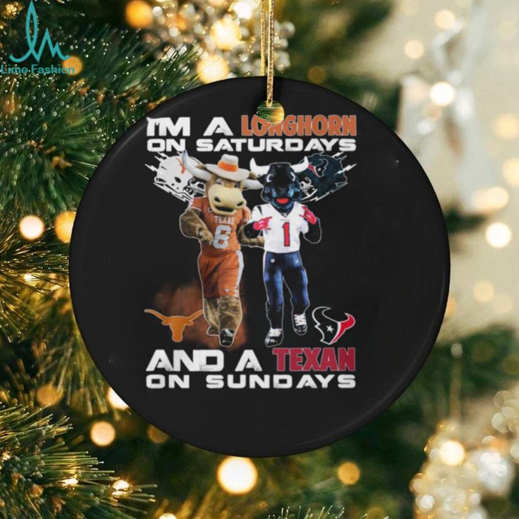 Texas Longhorns On Saturdays Houston Texans On Sundays Football Fan T Shirt Texas Longhorns On Saturdays Houston Texans On Sundays Football Fan T Shirt
