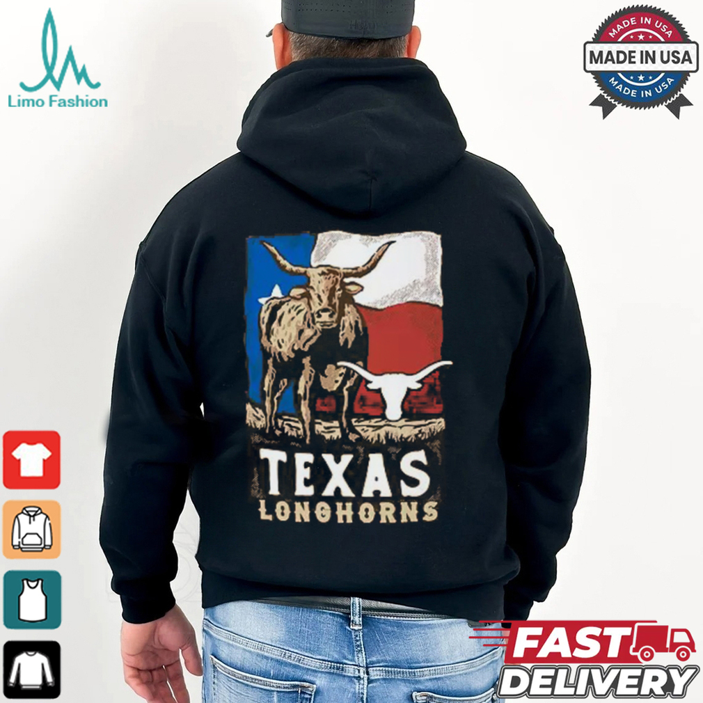 Texas Longhorns Orange Flag T Shirt Texas Longhorns Orange Flag T Shirt