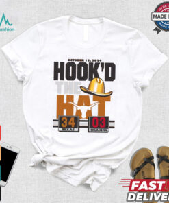 Texas Longhorns Red River Rivalry Hook’d The Hat 34 3 Score Shirt