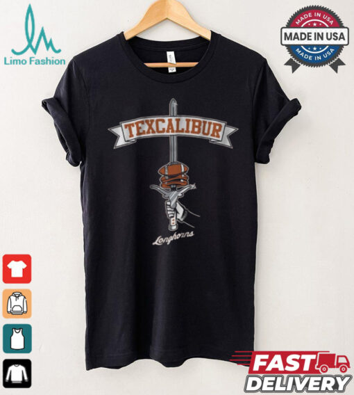 Texas Longhorns Texcalibur NCAA Football t shirt