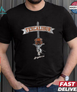 Texas Longhorns Texcalibur NCAA Football t shirt