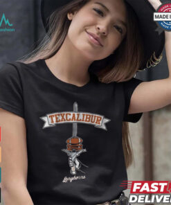 Texas Longhorns Texcalibur NCAA Football t shirt