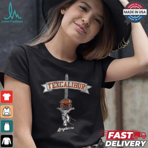 Texas Longhorns Texcalibur NCAA Football t shirt