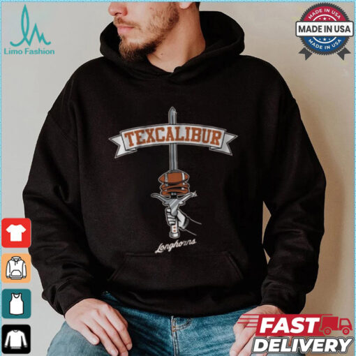 Texas Longhorns Texcalibur NCAA Football t shirt