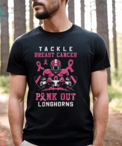 Texas Longhorns – Tackle Breast Cancer Shirt