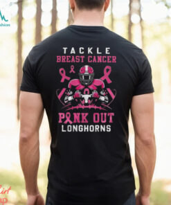 Texas Longhorns – Tackle Breast Cancer Shirt