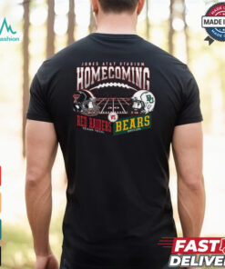 Texas Tech Red Raiders Vs Baylor Bears Helmet Jones AT&T Stadium Homecoming 2024 t shirt