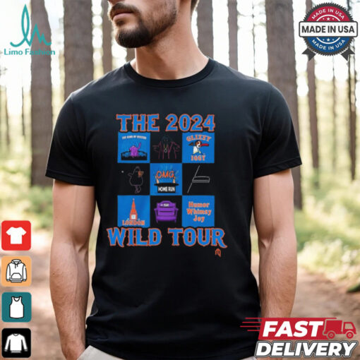 The 2024 Wild Tour #LFGM The King Of Queens, OMG Home Run New York Mets t shirt