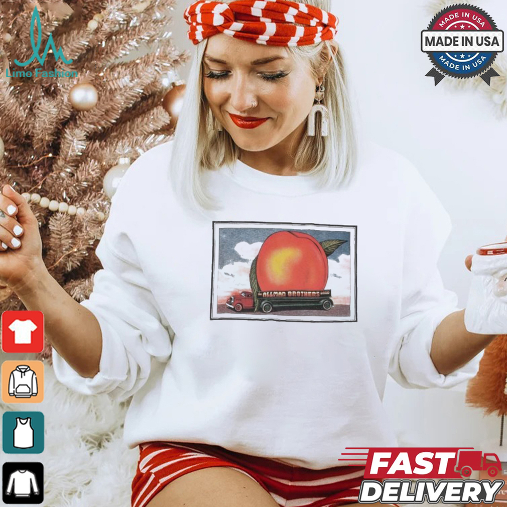 The Allman Brothers Mushroom Eat A Peach For Peace Album Art T shirts The Allman Brothers Mushroom Eat A Peach For Peace Album Art T shirts