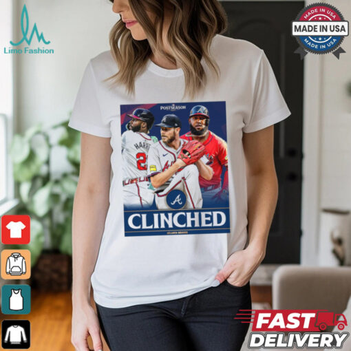 The Atlanta Braves Have Clinched Postseason Berth for the 7th straight year 2024 MLB Poster t shirt