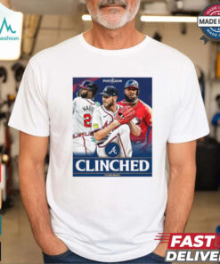 The Atlanta Braves Have Clinched Postseason Berth for the 7th straight year 2024 MLB Poster t shirt