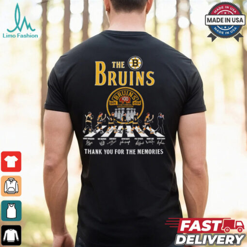 The Bruins 100 years 1924 2024 Centennial players Shirt