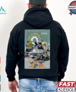 The Elovaters High Tide Low Ride Winter January 2025 Tour T shirt