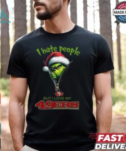 The Grinch Hate People But Love 49ers Shirt