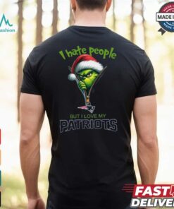 The Grinch Hate People But Love Patriots Shirt