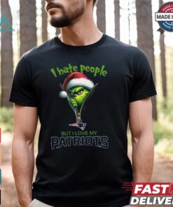 The Grinch Hate People But Love Patriots Shirt