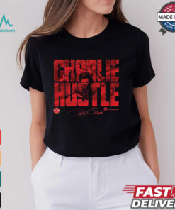 The Hit King Charlie Hustle Pete Rose Signature t shirt