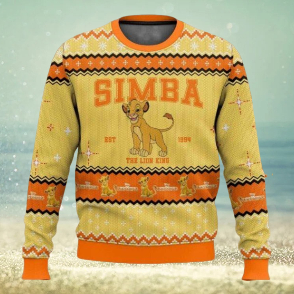 The Lion King Simba Ugly Sweater