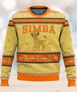 The Lion King Simba Ugly Sweater