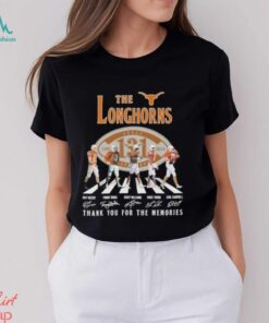 The Longhorns Abbey Road 2024 Thank You For The Memories Signatures Shirt