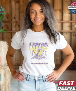 The Los Angeles Lakers Sport Classics Distressed T Shirt