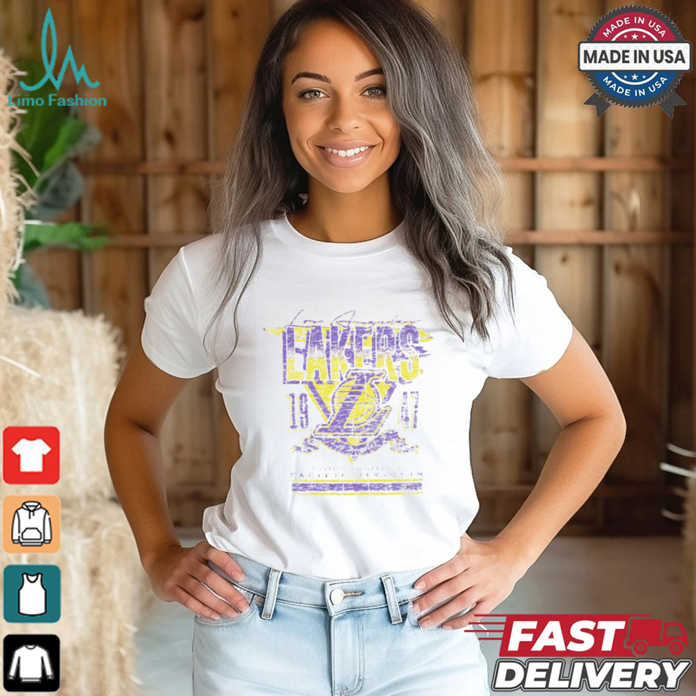 The Los Angeles Lakers Sport Classics Distressed T Shirt The Los Angeles Lakers Sport Classics Distressed T Shirt