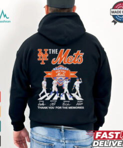 The Mets Abbey Road NLCS 62 Years 1962 2024 Thank You For The Memories Signatures Shirt