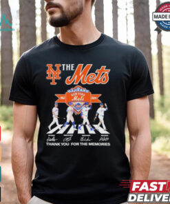 The Mets Abbey Road NLCS 62 Years 1962 2024 Thank You For The Memories Signatures Shirt