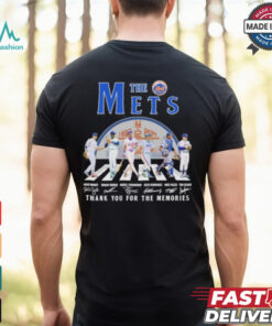 The Mets Baseball Abbey 1962 2024 Thank You For The Memories Signatures Shirt