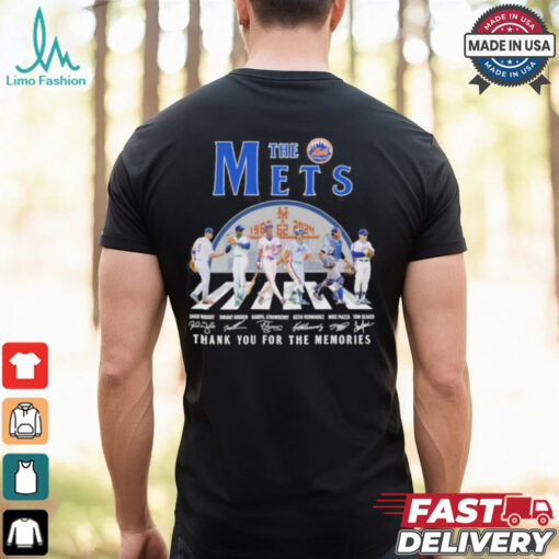 The Mets Baseball Abbey 1962 2024 Thank You For The Memories Signatures Shirt
