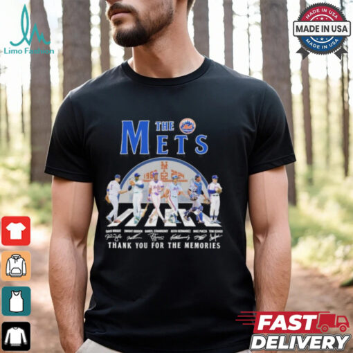 The Mets Baseball Abbey 1962 2024 Thank You For The Memories Signatures Shirt