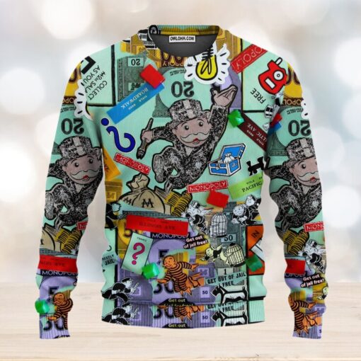 The Monopoly Sweater  Ugly Christmas Sweaters