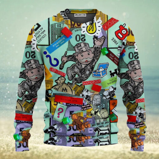 The Monopoly Sweater  Ugly Christmas Sweaters