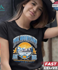 The Mountains Are Blue Train Pardon My Take T Shirts
