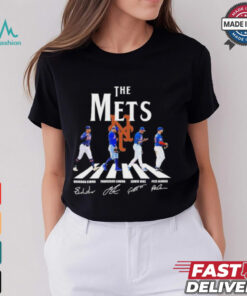 The New York Mets Abbey Road Nimmo Lindor Diaz And Alonso Shirt