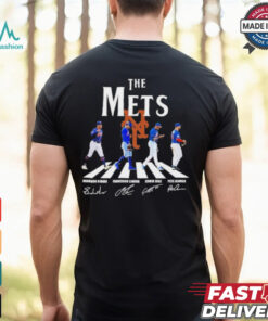 The New York Mets Abbey Road Nimmo Lindor Diaz And Alonso Shirt