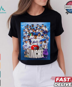 The New York Mets Clinched Are Headed To Postseason 2024 MLB National League East Division Poster t shirt