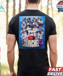 The New York Mets Clinched Are Headed To Postseason 2024 MLB National League East Division Poster t shirt