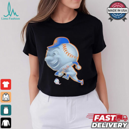 The New York Mets mascot running shirt