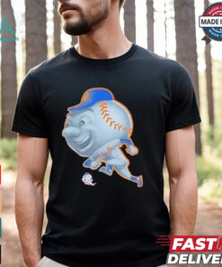 The New York Mets mascot running shirt