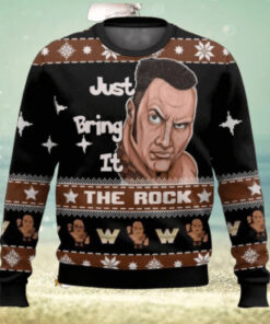 The Rock Just Bring It Ugly Christmas Sweater