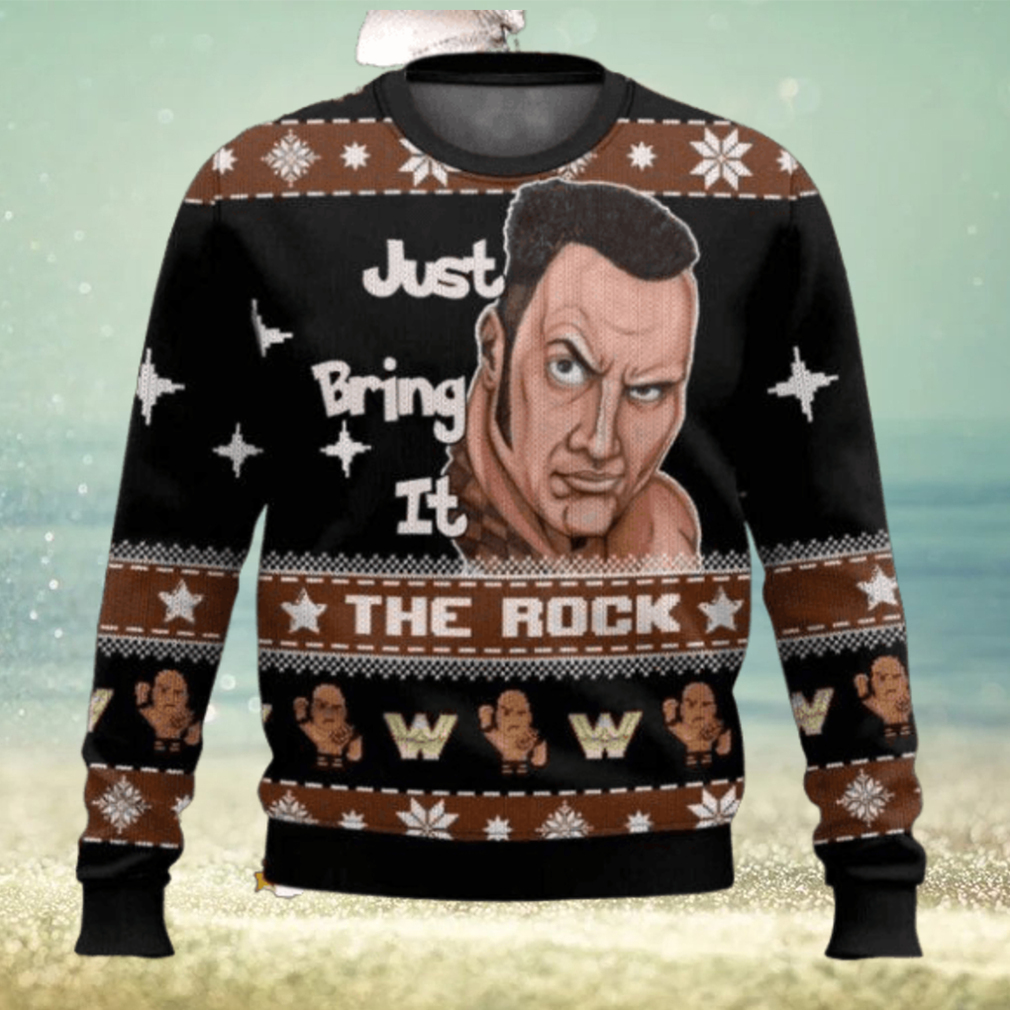 The Rock Just Bring It Ugly Christmas Sweater